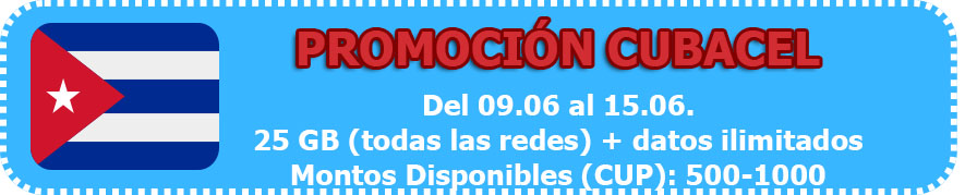 Topup Cubacel